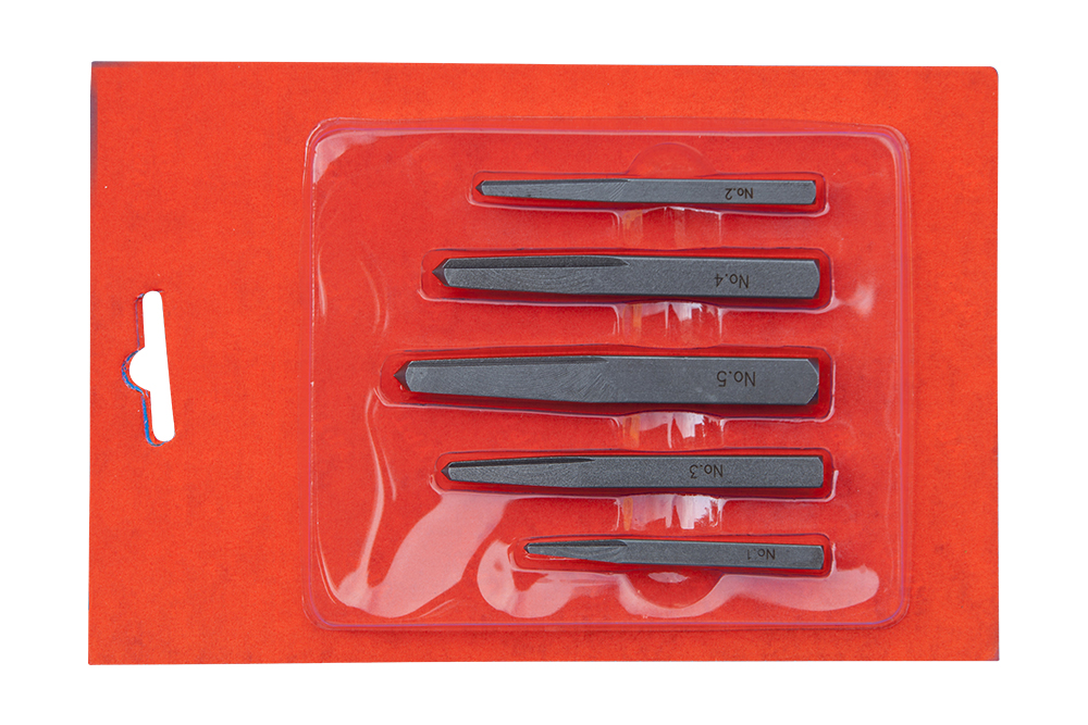 Square straight groove extractor 5-piece set